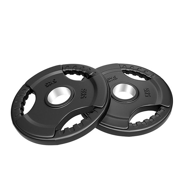 HOS-FS003 Three Handles Rubber Coated Weight Plates